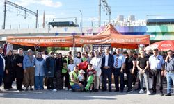 Mustafa Baran için Ankara'da destek standı açıldı