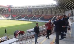 TFF stadyumu inceledi