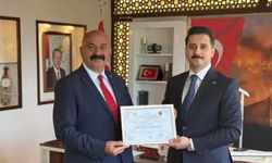 Kaymakam fahri hemşehrimiz oldu