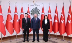 Kaymakamlardan veda ziyareti