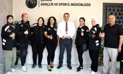 Kadın Motosiklet Kulübü’nden Demirkıran’a teşekkür ziyareti