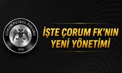 İŞTE ÇORUM FK'NIN YENİ YÖNETİMİ