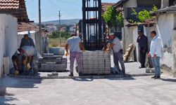 Sungurlu'da sokaklar yenileniyor