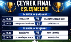 Turnuvada eşleşmeler belli oldu