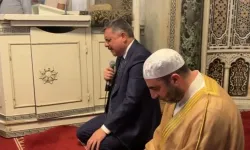 Çiftçi, Emevi Camii'nde Kur'an-ı Kerim okudu