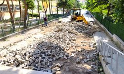Arca Çorum FK Sokağı'nda dönüşüm çalışmaları başladı
