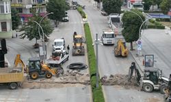 Gazi Caddesi'nde altyapı çalışmaları tamamlandı