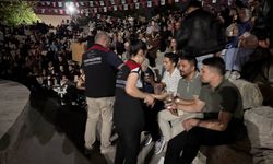 Çorum Gazozu ve patlamış mısır ikram edildi