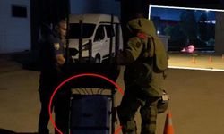 Terminaldeki şüpheli valiz fünyeyle patlatıldı
