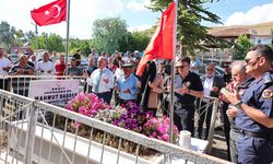 Vali Çalgan'dan şehit Mahmut Daşdan'ın kabrine ziyaret