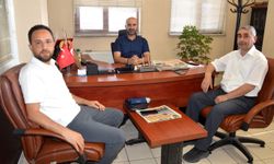 Sağlam ve Kabakcı’dan gazetemize ziyaret