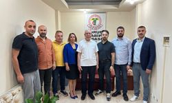 Türk Ocaklarından Tabip Odası yönetimine hayırlı olsun ziyareti