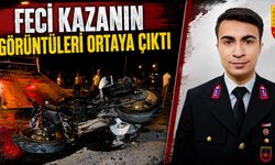 Çorumlu uzman çavuşun hayatını kaybettiği kaza kamerada