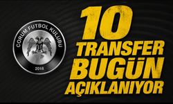 10 transfer bugün açıklanıyor