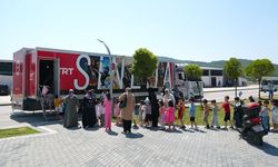 TRT Sinema Tırı, Çorum'da çocuklarla buluştu