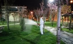 Temizlik ve ilaçlama çalışması sürüyor