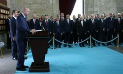 Erdoğan ve devlet erkanı Anıtkabir'de! Atatürk'ün huzurunda Netanyahu'ya mesaj