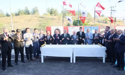 Sungurlu'da toplu açılış ve temel atma töreni
