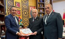 Devlet Bahçeli'yi ziyaret ettiler, gündem Organize Sanayi