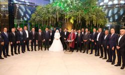 Yakup Alar oğlunu evlendirdi