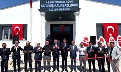 Çorum'da bu köye kültür merkezi yapıldı