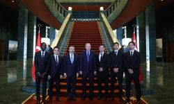 Başkan Erdoğan Çorum FK'yı kabul etti