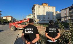 Boş arsaya hafriyat döktü, 20 bin lira ceza yedi!