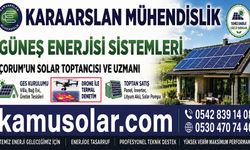 KARAARSLAN MÜHENDİSLİK! GÜNEŞ ENERJİ SİSTEMLERİ