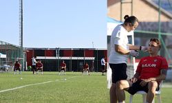Futbolculara laktat ve sprint testleri uygulandı