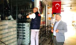 Arasta esnafı dualarla kepenk açtı