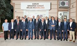 Bakan Bolat Çorumlu sanayicilerle bir araya geldi