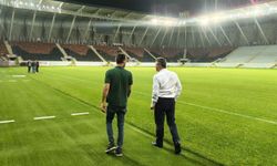 Çorum Şehir Stadyumu Kasımpaşa maçına hazırlanıyor