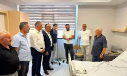 Tahtasız'dan geçmiş olsun ziyareti