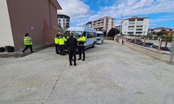 Öğrenci servisleri denetlendi