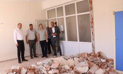 Öğretmenevi yenileniyor, çalışmalar sürüyor