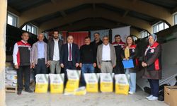 Çorum'da bakanlık desteğiyle üreticilere tohum dağıtıldı