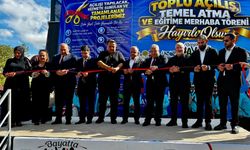 Bayat’ta toplu açılış ve temel atma töreni düzenlendi