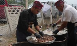 41 kazan İskilip dolması pişirildi