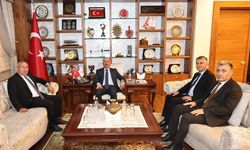 Sami Çam'dan Vali Çalgan'a ziyaret