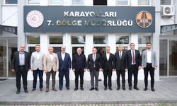 İlim Yayma Kavşağı ve Ortaköy yolu için bölge müdürünü ziyaret ettiler