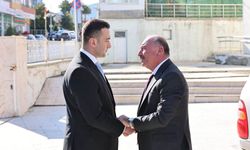 Vali Çalgan'dan yeni kaymakama hayırlı olsun ziyareti