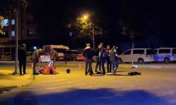 Polisten kaçmak isterken ortalığı birbirine kattı!