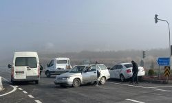 Trafik ışıklarının çalışmadığı Osmancık Kavşağı'nda yine kaza