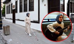 Görme engelli Büşra'nın müzik tutkusu gerçeğe dönüştü