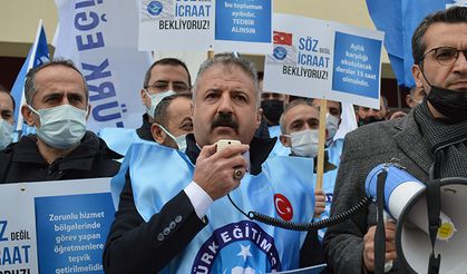 Türk Eğitim Sen'den Öğretmenlik Meslek Kanunu eylemi