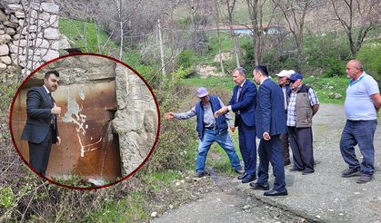 Çorum'da 12 yıl önce kesilen su yeniden akmaya başladı