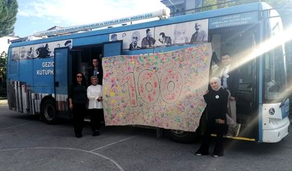 Gezici kütüphane Kargı'da