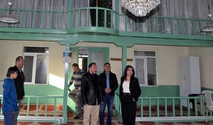 Köy camisinde incelemelerde bulundu