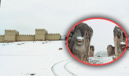 Hattuşa beyaza büründü