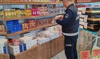 Zabıta ekipleri marketleri denetledi